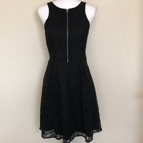 Express Dresses & Skirts - Express NWT Lace Overlay Zipper Dress
